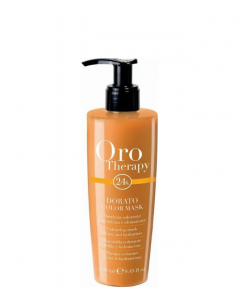 Fanola Oro Therapy 24K Colouring Hair Mask Gold, 250 ml.